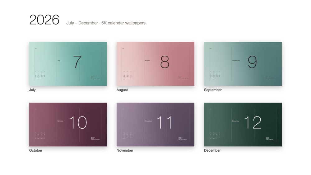 July - December 2026 v2